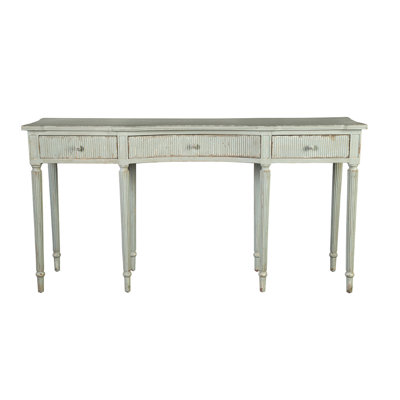 Console en bois massif 69 po Chelsi