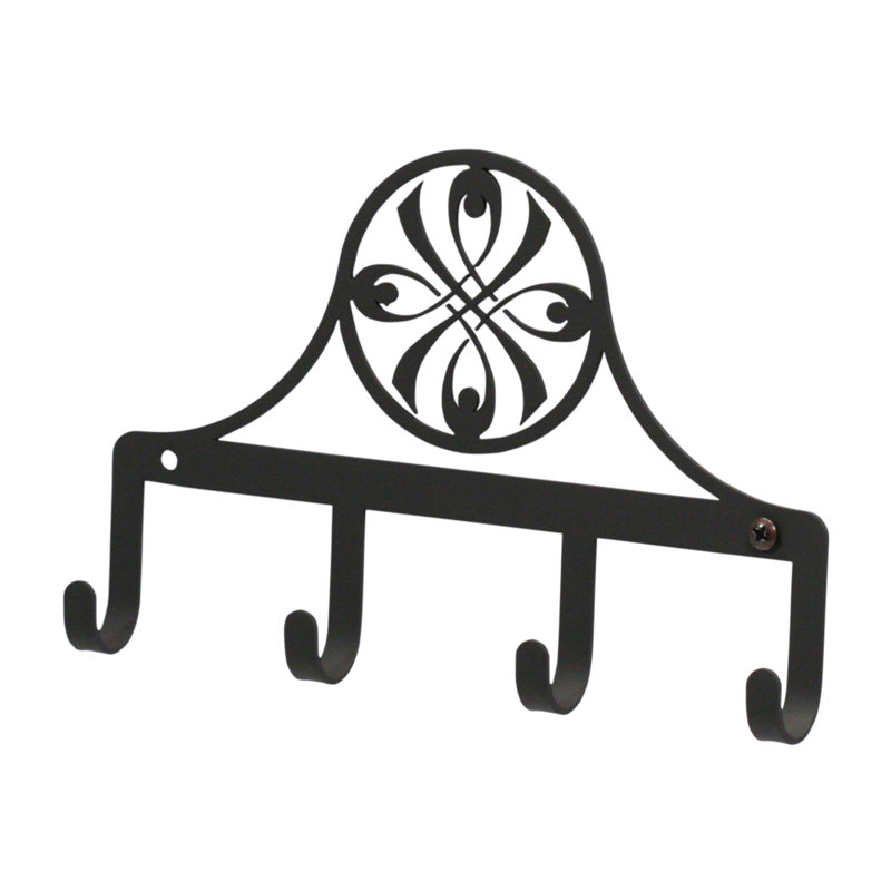 Case Metal Wall Organizer with Key Hooks