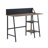 Garima Rustic Oak With Black Finished Legs Writing Desk
