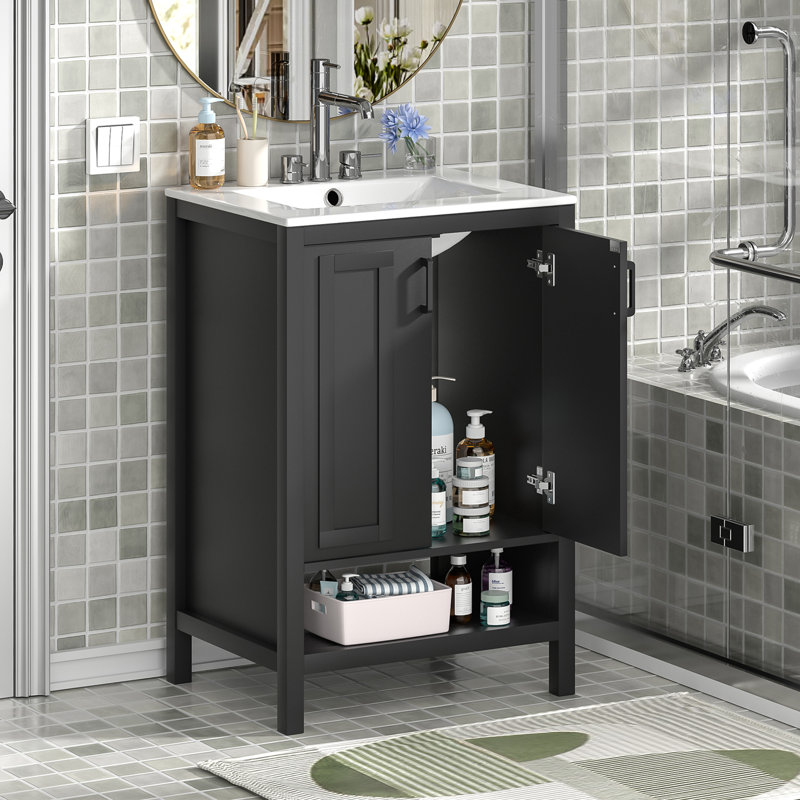 Frauke 23.6" Single Bathroom Vanity