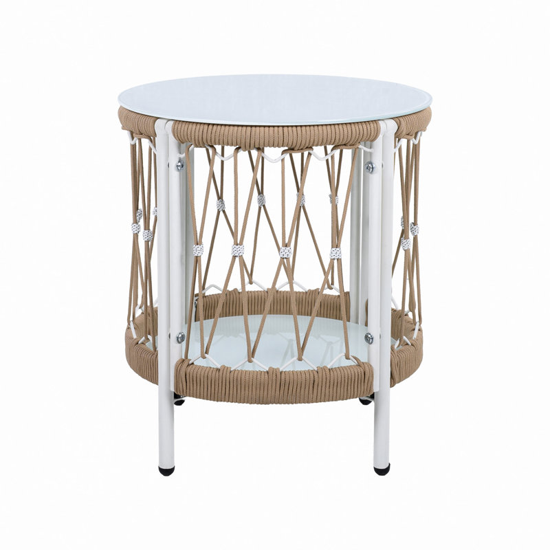 Table d'appoint d'extérieur 17,32 po Bohemian Garden
