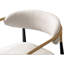 Chaise à hauteur de comptoir 2 pièces de style contemporain
