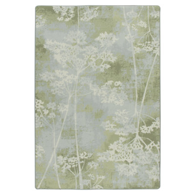 Drayton Cedar Springs Aspen Mint Floral Area Rug