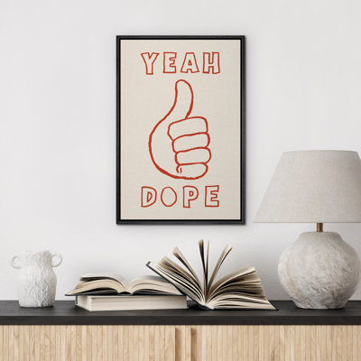 Textual Framed Master Bedroom Wall Art Canvas Print
