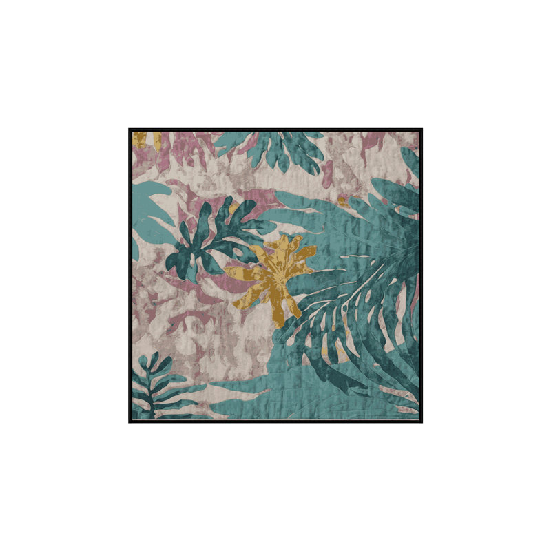 Machine Washable Gray Area Rug, Square 3'