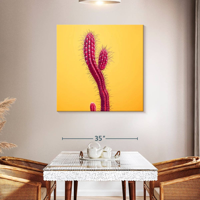 Thorny Cactus, 39" H x 39" W