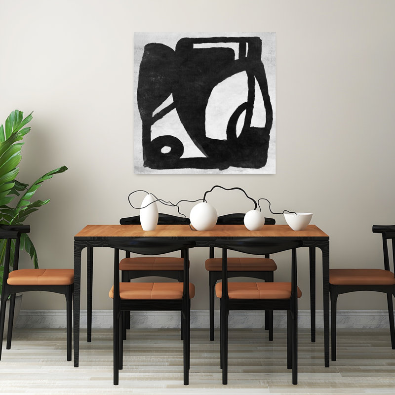 Art contemporain contemporain abstrait, H 32 po x l 32 po