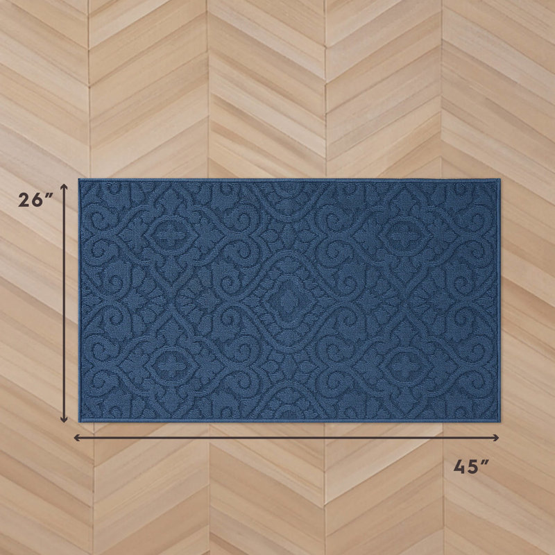 Laura Ashley  Feya Solid  Hi-Low Tufted Rugs, Rectangle 2'2" x 3'9"