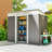 7' x 3.6' Metal Storage Shed-130785169-130785170