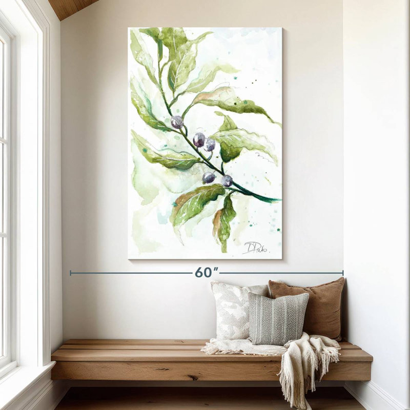 Harnek Branches To The Wind I, H 51 po x l 34 po