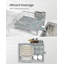 Dish Drying Rack with Cutlery Holder for Kitchen Counter