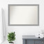 Miroir de salle de bain mural en nickel brossé-719746320