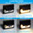Solar Motion Light, 4 Modes Wide Angle  Solar Lights Outdoor Waterproof Solar Security Light, 3000K Warm White