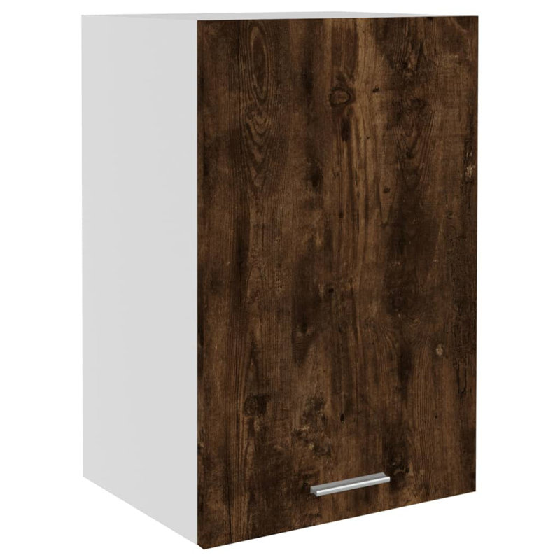 vidaXL Hanging Cabinet Lyon Smoked Oak 39,5x31x60 cm Engineered Wood, Smoked Oak