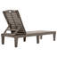 Chaise longue 2 pièces avec dossier réglable-114193795
