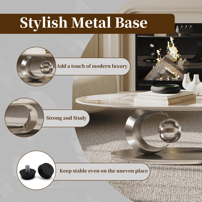 Coffee Table, Silver