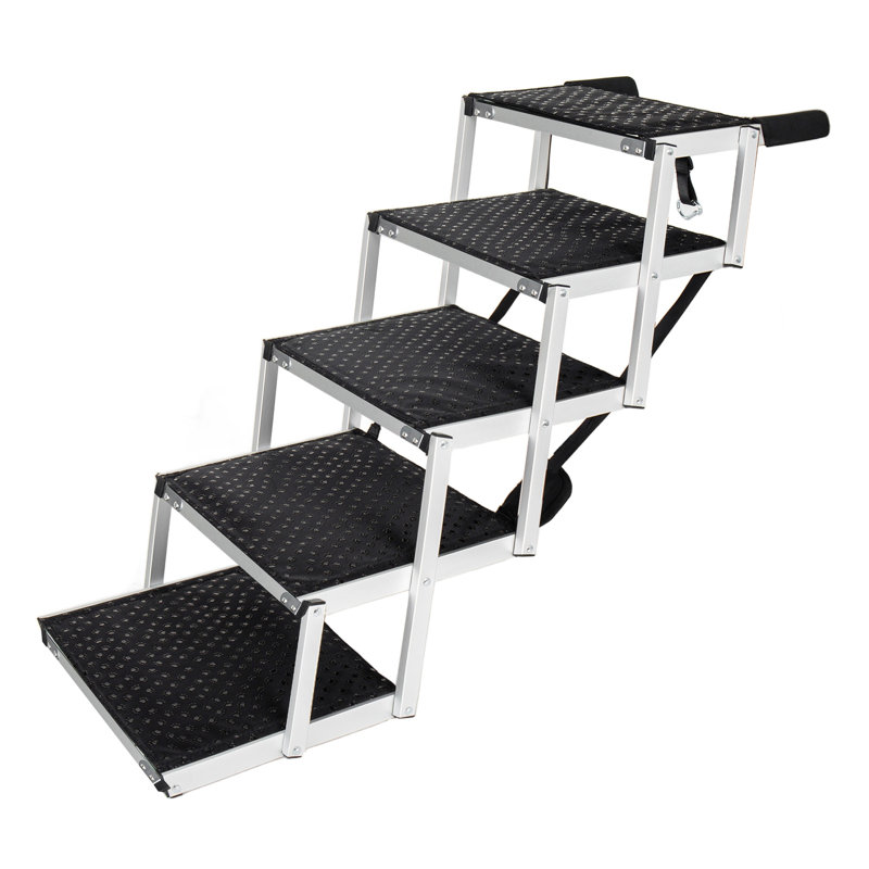 Escalier pour chien pliable en aluminium robuste