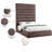 Adam Linen Textured Fabric Bed-1624041065-1624041064