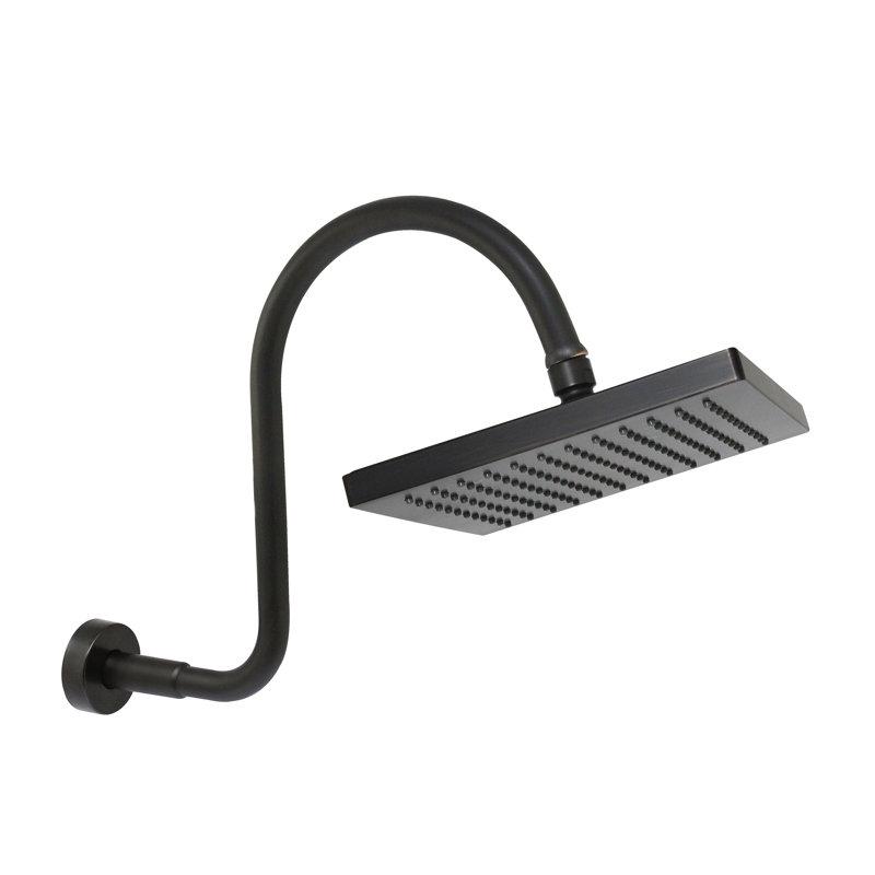 Rain Rain Shower Head 1.75 GPM GPM with Aerating, Rubbed Bronze