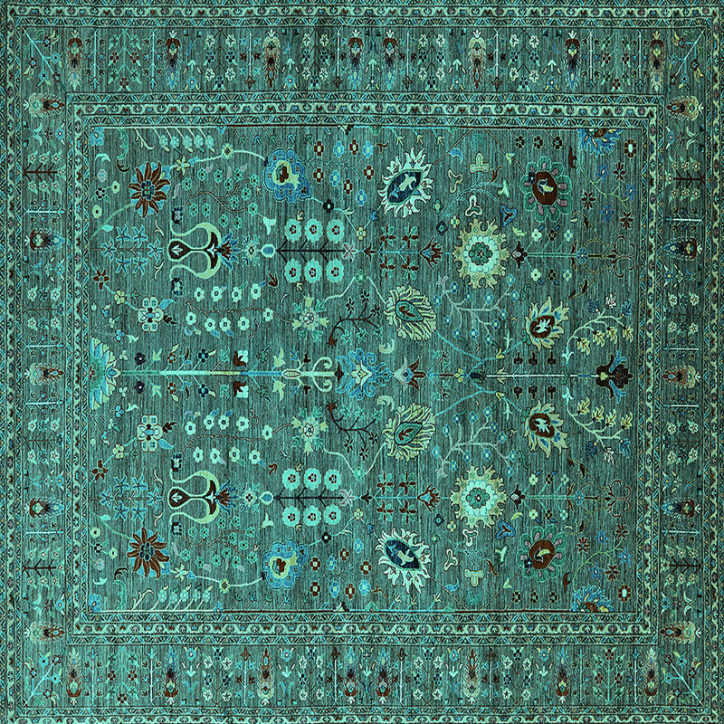 Oriental Indoor Rug, Square 4'