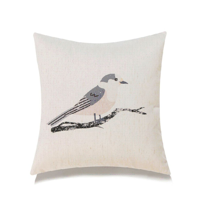 Coussin décoratif O Canada Jay, Plumes