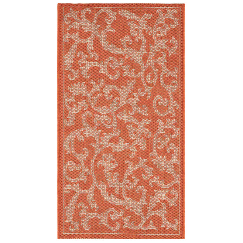 Herefordshire Performance Floral Indoor/Outdoor Area Rug, Rectangle 2' x 3'7"
