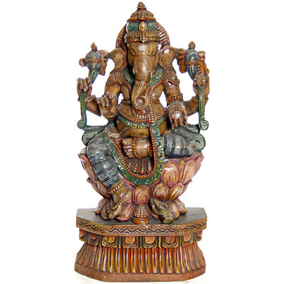 Kamalasana Shri Ganesha