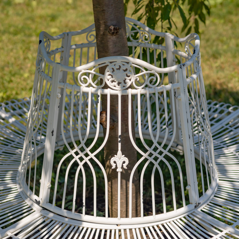 Banc d'extérieur en métal Angelissa