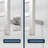 6 Bars Straight Electric Towel Warmer Wall Mounted 3 Working Modes-111606737