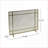 Fireplace Screen | Modern Single Panel Iron | Gold Finish | 31.75” H x 41” W | Gold | Iron-123064171