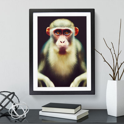 A Monkey Portrait No.1 - Wall Art