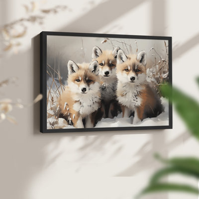 Chirstmas Art-DCCCLII -Framed Print - Restickable