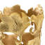 Ginkgo Metal Table Vase