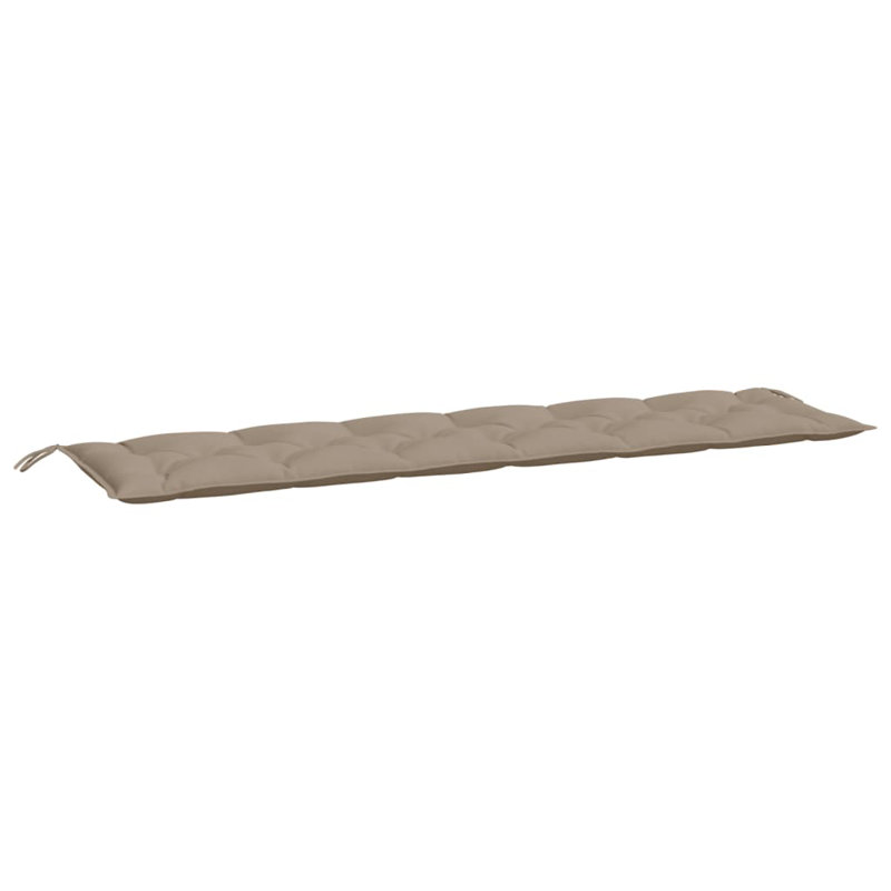 Coussin d'extérieur Garden, 19.7" H x 78.7" W x 2.8" D, Tissu - Taupe