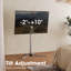 Meuble télé pour plancher Aokcos