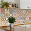 5'' W x 5'' L Vinyl Peel and Stick Field Tile