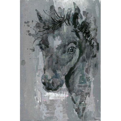 Sweet Stare by Parvez Taj - 1 Piece Wrapped Canvas Painting