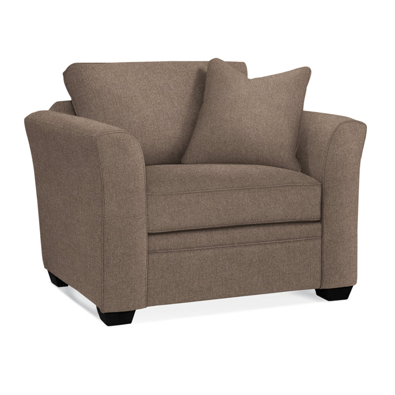 Bridgeport Upholstered Armchair, Elite Ash; 0321-83, Black