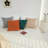 (Covers With Inserts) Set of 2 Corduroy Reversible Throw Pillows size 12"x20" rectangle or 18"x18" square -96412495-96412487