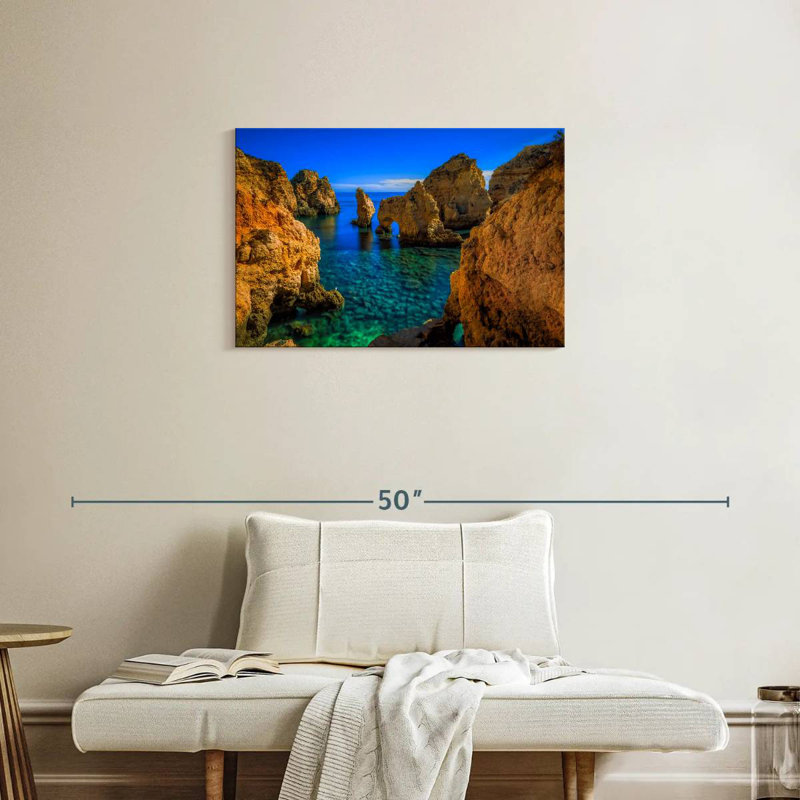 Gillard Cliffs At Ponta Da Piedade, 20" H x 30" W