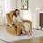 Leather Power Recliner Chair with Triple Motor Adjustment, USB/Type-C Charging & 7-Color LED Lighting – Home Theater Seating-1591968603