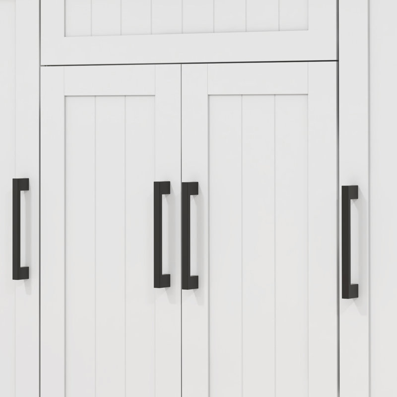 Îlot de cuisine sur roulettes, chariot de cuisine avec plateau en bois d'hévéa, tiroir, étagère à épices, porte-serviettes, armoire de rangement avec tablettes intérieures réglables