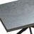 Retro Rectangular Stretch Dining Table, Stylish Simple Metal Dining Chair, Combination Set-2010337342