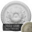 Médaillon de plafond Endurathane Foster, DE 19 1/8 po x P 1 po (convient aux auvents jusqu'à 5 5/8 po), finition de l'abat-jour peint à la main-28576448