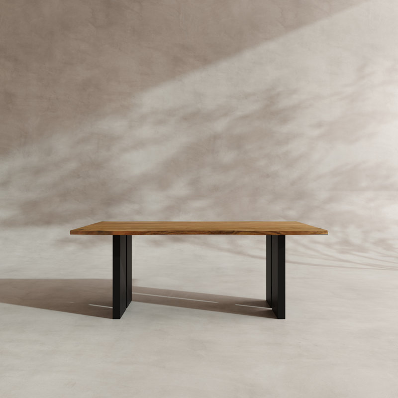 Nodum Rectangular Live Edge Conference Table