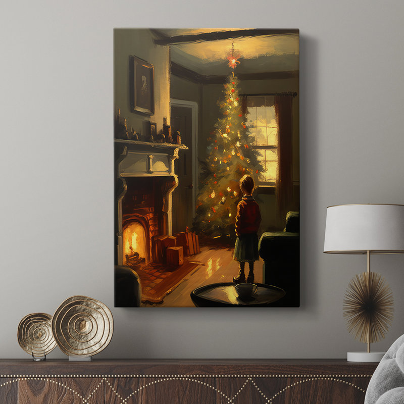 Art des Fêtes de Noël DCXI - galerie sur mesure Cavas, H 60 po x l 40 po