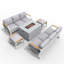 8 - Person Patio Conversation Set with Cushions-1614009854