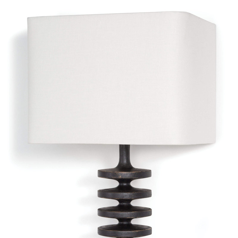 Fishbone Sconce, Ebony