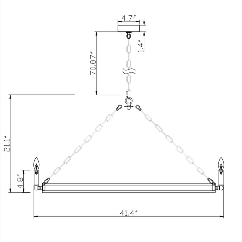Alderton 16 - Light LED Chandelier