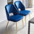 17.71'' H Velvet Upholstered Side Chair-692665374